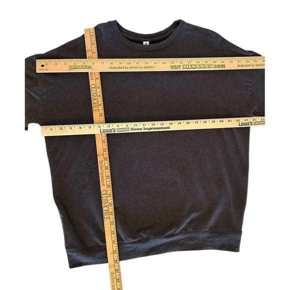 Athleta Pullover Sport Sweatshirt Women's Sz L Long Sleeve Blue Athletic Layer - Picture 6 of 7